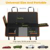 imageBack Seat Extender for Dogs 524  244in Upgraded NonSlip PU Leather Dog Car Seat Cover Foldable in The Car Hard PVC Panels Bottom Support to 330 lbs for CarsMidSize SUVSmall TruckGlossy material