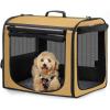 imageDog Car Carrier Stable and Light WeightKhaki
