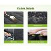 imagePecute Back Car Seat Cover Waterproof Washable Dog Car Seat Cover Hammock with Viewing Window Side Flaps Storage Pocket Scratchproof Nonslip Bench Car Seat Cover Protector for SUV Trucks