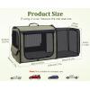 imagepecute Dog Car Carrier Light Weight Expandable Dog Carrier for Car Green