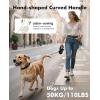 imageRetractable Dog Leash with Chew Proof Extender 26ft Heavy Duty Retractable Pet Leash with Poop Bag Holder AntiSlip Grip Reflective Leashes for Medium Large Pets up to 110 lbsGreenBlack