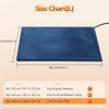 imagePecute Pet Heating Pad Large Dog Heating Pad with Chew Resistant Cord Waterproof Layer Warming Cat Heating Pad Indoor Pet Heating Pads for Dogs Cats Auto Temperature Control with Washable Cover