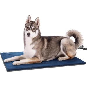 imagePecute Pet Heating Pad Large Dog Heating Pad with Chew Resistant Cord Waterproof Layer Warming Cat Heating Pad Indoor Pet Heating Pads for Dogs Cats Auto Temperature Control with Washable Cover