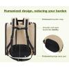 imagePecute Cat Backpack with Widened Interior Space Upgraded Dog Backpack Carrier with Various Ways to Carry Pet Backpack with Breathable Mesh Pet Travel Carrier with Soft PaddedKhaki