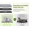 imagePecute Cat Backpack with Widened Interior Space Upgraded Dog Backpack Carrier with Various Ways to Carry Pet Backpack with Breathable Mesh Pet Travel Carrier with Soft PaddedKhaki