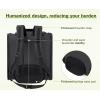 imagePecute Cat Backpack with Widened Interior Space Upgraded Dog Backpack Carrier with Various Ways to Carry Pet Backpack with Breathable Mesh Pet Travel Carrier with Soft PaddedDark Grey