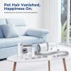 imagePecute Dog Grooming Vacuum 4in1 Pet Grooming Kit with Clipper Brush 12000Pa Dog Vacuum for Shedding with 15L Dust Cup Storage Pocket Low Noise Pet Vacuum for Dog ampamp Cat Home Grooming
