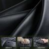 imageDog Car Seat Cover for Back Seat Waterproof ampamp ScratchResistant Leather Fabric Back Seat Extender for Dogs Car Window Fixing for Maximum Car Protection Support to 330 lbs for CarsSUVTrucksdog hammock style