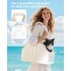 imagePecute Dog Purse Carrier Dog Carriers for Small Dogs with Cotton Soft Sided Cat Carrier with Large Pockets Comfortable Pet Carrier for Rabbit Suitable for Travel Subway Veterinary PinkWhite