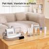 imagePecute Dog Grooming VacuumampampDryer 10000Pa Pet Grooming Kit 7in1 Dog Vacuum for Shedding Grooming Adjustable Speed ampamp Temp 17L Dust Cup55dB