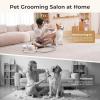 imagePecute Dog Grooming VacuumampampDryer 10000Pa Pet Grooming Kit 7in1 Dog Vacuum for Shedding Grooming Adjustable Speed ampamp Temp 17L Dust Cup55dB