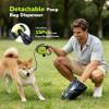 imageRetractable Dog Leash with Chew Proof Extender  182 ft Heavy Duty Retractable Dog Leash with Poop Bag Holder AntiSlip Handle Reflective Leashes for Small Medium Large Pet Up to 120 lbs0120 LBS