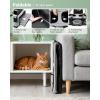 imagePecute Cat Carrier for 2 CatsCollapsible Soft Cat Carrier for Small to Medium Catcan Hold 20lbs for Two Kitty PuppyStable and Secure Framework DesignExtra Large Dog Carrier for TravelGreenGrey