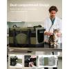 imagePecute Cat Carrier for 2 CatsCollapsible Soft Cat Carrier for Small to Medium Catcan Hold 20lbs for Two Kitty PuppyStable and Secure Framework DesignExtra Large Dog Carrier for TravelGreenGreen