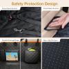imagePecute Dog Car Seat Cover for Back Seat Back Seat Extender for Dogs 52  244in Foldable in The Car Hard PVC Panels Bottom Support to 330 lbs for CarsMidSize SUVSmall Truck