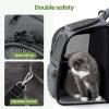 image:imagePecute Cat Backpack Carrier 30 Energy Saving Breathable Pet Backpack Foldable Ergonomic Travel Carrier for Cats and Small Dogs Ideal for Hiking Outdoor Trips amp Vet Visits