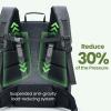image:imagePecute Cat Backpack Carrier 30 Energy Saving Breathable Pet Backpack Foldable Ergonomic Travel Carrier for Cats and Small Dogs Ideal for Hiking Outdoor Trips amp Vet Visits