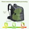 image:imagePecute Cat Backpack Carrier 30 Energy Saving Breathable Pet Backpack Foldable Ergonomic Travel Carrier for Cats and Small Dogs Ideal for Hiking Outdoor Trips amp Vet Visits