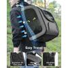 image:imagePecute Cat Backpack Carrier Large Space Cat Bubble Backpack Breathable Cat Carrier Shaded Dog Backpack Carrier Ergonomic 3D Design for Travel Hiking Suitable for Shopping and Vet XL Gray