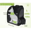 image:imagePecute Expandable Cat Backpack Carrier Backpack for Cats amp Small Dogs Up to 11lbs with 4Side Breathable Mesh MultiEntry amp Lockable Zippers for Travel Hiking Camping  Hands Free GreenBlack