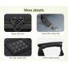image:imagePecute Expandable Cat Backpack Carrier Backpack for Cats amp Small Dogs Up to 11lbs with 4Side Breathable Mesh MultiEntry amp Lockable Zippers for Travel Hiking Camping  Hands Free GreenBlack