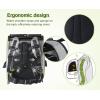 image:imagePecute Expandable Cat Backpack Carrier Backpack for Cats amp Small Dogs Up to 11lbs with 4Side Breathable Mesh MultiEntry amp Lockable Zippers for Travel Hiking Camping  Hands Free GreenGrey with Shade Cover