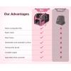 image:imagePecute Expandable Cat Backpack Carrier Backpack for Cats amp Small Dogs Up to 11lbs with 4Side Breathable Mesh MultiEntry amp Lockable Zippers for Travel Hiking Camping  Hands Free GreenPink