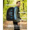 image:imagePecute Expandable Cat Backpack Carrier Backpack for Cats amp Small Dogs Up to 11lbs with 4Side Breathable Mesh MultiEntry amp Lockable Zippers for Travel Hiking Camping  Hands Free GreenBlack