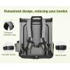 image:imagePecute Expandable Cat Backpack Carrier Backpack for Cats amp Small Dogs Up to 11lbs with 4Side Breathable Mesh MultiEntry amp Lockable Zippers for Travel Hiking Camping  Hands Free GreenGrey