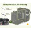 image:imagePecute Expandable Cat Backpack Carrier Backpack for Cats amp Small Dogs Up to 11lbs with 4Side Breathable Mesh MultiEntry amp Lockable Zippers for Travel Hiking Camping  Hands Free GreenBlack