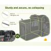 image:imagePecute Expandable Cat Backpack Carrier Backpack for Cats amp Small Dogs Up to 11lbs with 4Side Breathable Mesh MultiEntry amp Lockable Zippers for Travel Hiking Camping  Hands Free GreenBlack