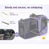 image:imagePecute Expandable Cat Backpack Carrier Backpack for Cats amp Small Dogs Up to 11lbs with 4Side Breathable Mesh MultiEntry amp Lockable Zippers for Travel Hiking Camping  Hands Free GreenPurple