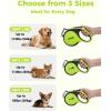 image:imagePecute Retractable Dog Leash with Flashlight 26ft Heavy Duty Retractable Pet Leash with Light OneButton Control AntiTwist Protection Reflective Leashes for Medium Large Pets Dogs Up to 110 lbsGreen with LED light