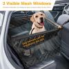 image:imagePecute HeavyDuty Dog Car Seat amp Back Seat Extender Hard PVC Support for Large Dogs up to 330 lbs  Cars SUVs amp Trucks  ScratchResistant Sofa Leather amp Breathable Mesh for Safe Stable Road Trips