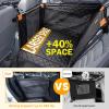 image:imagePecute HeavyDuty Dog Car Seat amp Back Seat Extender Hard PVC Support for Large Dogs up to 330 lbs  Cars SUVs amp Trucks  ScratchResistant Sofa Leather amp Breathable Mesh for Safe Stable Road Trips