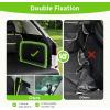 image:imageSUV Cargo Liner for Dogs Upgraded Scratchproof Leather 1417 Heightened Side Flaps 5315 x4055 Waterproof NonSlip Trunk Liner with Bumper Flap Universal Fit for SUVs Sedans Vans 3Row SUV