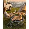 image:imagePecute Foldable Elevated Dog Bed with Sturdy Wire FramePortable Folding Pet Cot for Small DogBreathable Outdoor Dog Bed with NoSlip Feet amp Cooling MatChewProofTravelPatios OutdoorIndoorXLXLwith Cooling Blanket