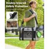 image:imagePecute Cat Carrier Dog Carrier XL up to 18lbs Pet Travel Handbag with Foldable Bowl Breathable Mesh Fabric Suitable for LongShort Trips Camping Outdoor Travel