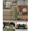 image:imagePecute Pet Carrier for Cat up to 15lbs Stable 5mm Steel Frame SoftSided Dog Carrier Anxiety Relief Hidden Privacy Partition Safe Pet Carrier for Car Travel Washable Foldable Dark Green XLGreen XL