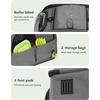 image:imagePecute Cat Carrier for Dog Pet Carrier with Bubble Window Stable Large Space Pet CarrierBreathable SoftSided Dog Carrier with Locking Zippers Sunshade Pet Travel Bag for Small Dog Cat TravelGray MGray
