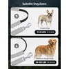 image:imagePecute Hands Free Running Leash for Large Dog Waist Leash for Dog Walking with Pouch Removable Shock Absorbing Bungee Thickened Lumbar pad amp Comfortable Dual Handles Training for 33120lbs DogsBlack