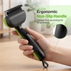 image:imagePecute SelfCleaning Undercoat Rake for Dogs and Cats 304 Stainless Steel Dematting Deshedding Tool Combo Deshedding Brush for Thick Double Coats Long Hair with Dense Undercoats Heavy Shedding