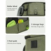 image:imagePecute Cat Carrier for Dog Pet Carrier with Bubble Window Stable Large Space Pet CarrierBreathable SoftSided Dog Carrier with Locking Zippers Sunshade Pet Travel Bag for Small Dog CatOlive Green LDark Green