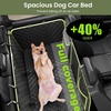 image:imagePecute Dog Car Seat Cover for Back Seat 5354  2362 in Car Window Fixing for Maximum Car Protection Leather Fabric Back Seat Extender for Dogs Waterproof amp ScratchResistant Support to 330 lbsdog hammock style