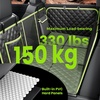 image:imagePecute Dog Car Seat Cover for Back Seat 5354  2362 in Car Window Fixing for Maximum Car Protection Leather Fabric Back Seat Extender for Dogs Waterproof amp ScratchResistant Support to 330 lbsdog hammock style