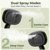 image:imagePecute SelfCleaning Steam Dog Cat Brush amp Leavein Conditioner Cool Mist  Smoothing amp hair removal Skinfriendly Shedding control For wateranxious pets 2 spray modes XL tank 240min runtimeGreen120ml