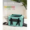 image:imagePecute Cat Carrier Stable Pet Carrier with Privacy PartitionLight Blue  Safe For Car Travel Stable Steel Frame SoftSided Pet Carrier Bag For Dogs And Cats Up To 11lbs Foldable DesignLight Green